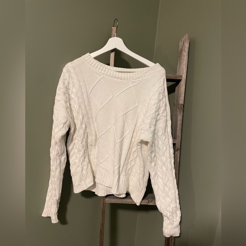 Lucky Brand Cable Knit Sweater